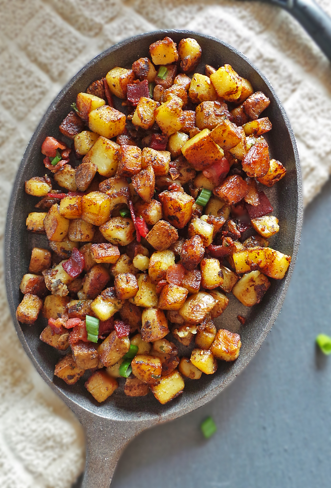 Bacon and Potato Breakfast Skillet Hash