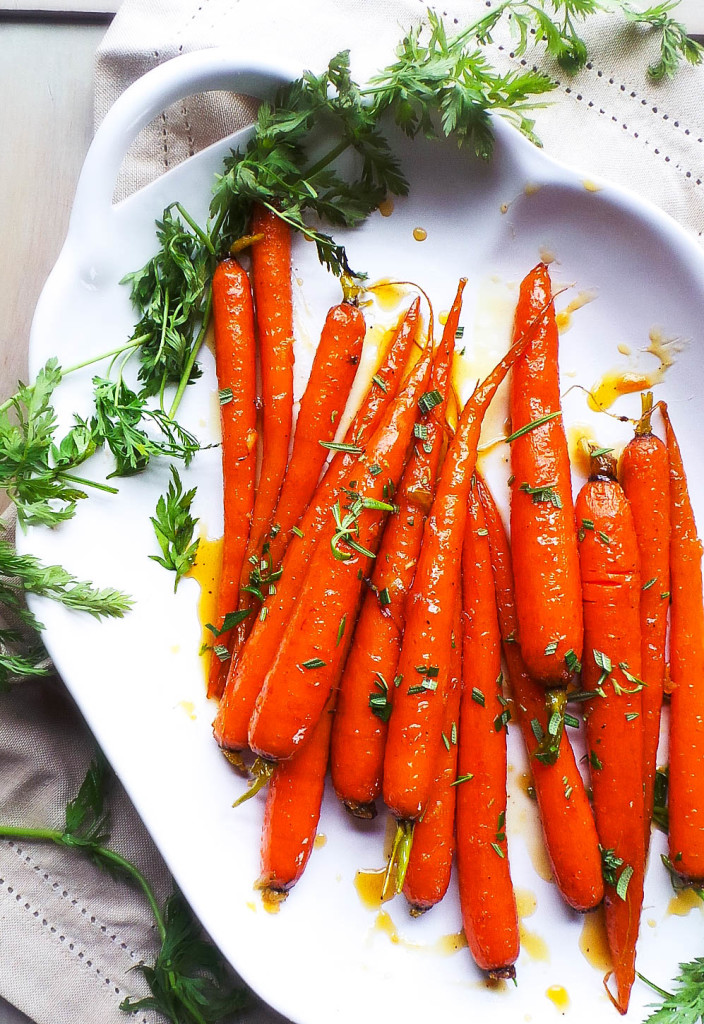 Marmalade and Ginger Glazed Carrots