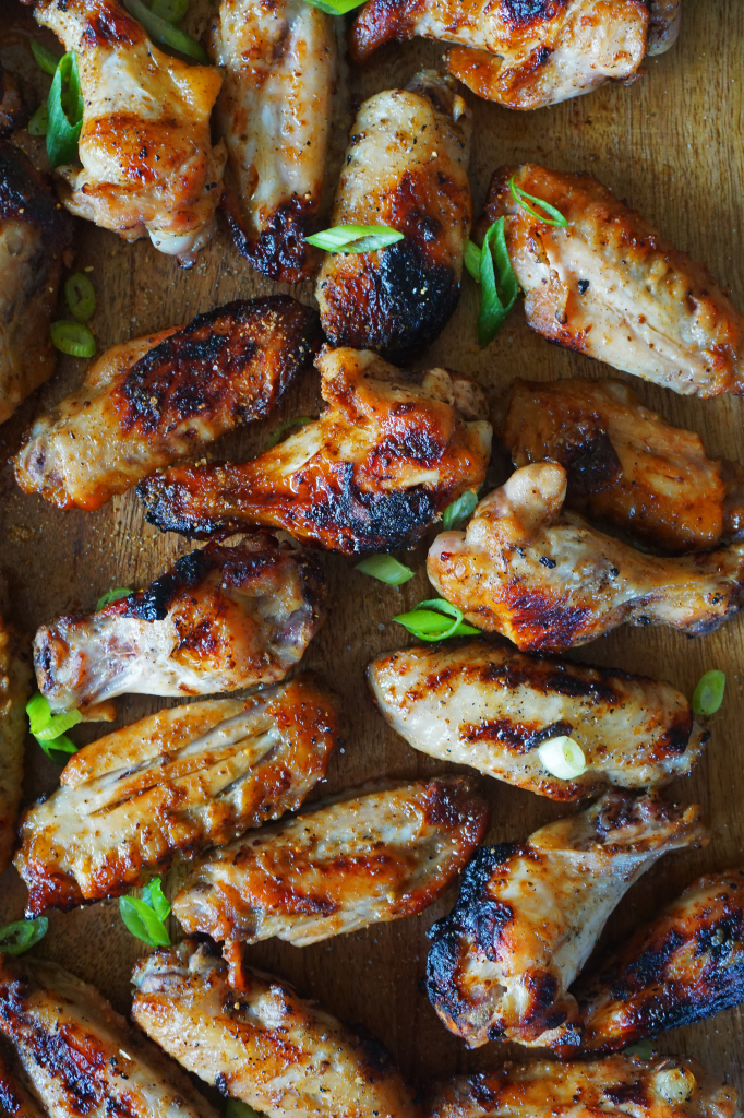 Grilled Old Bay Chicken Wings 