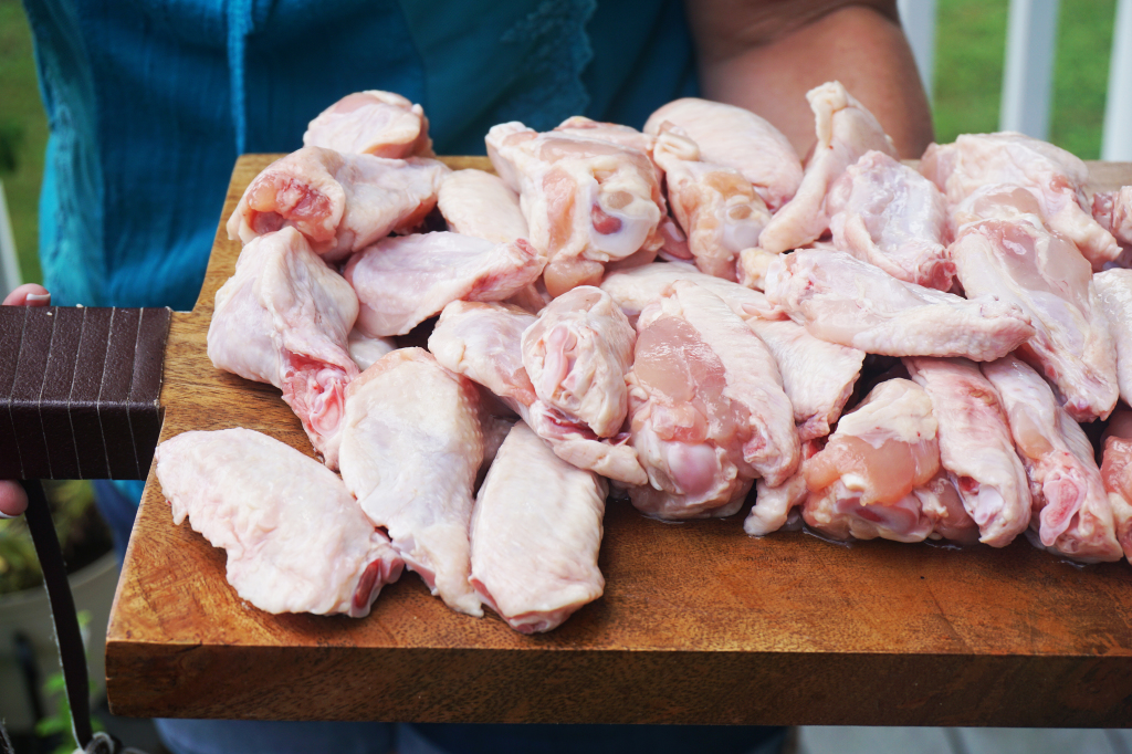 Grilled Old Bay Chicken Wings 