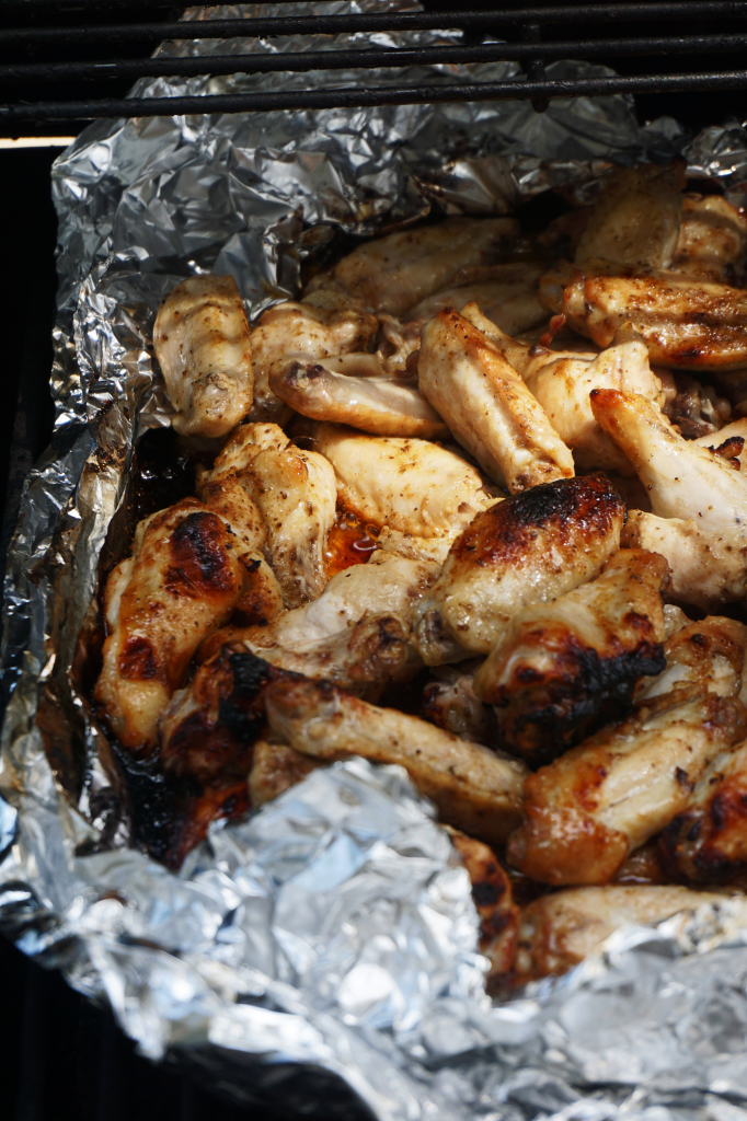 Grilled Old Bay Chicken Wings 