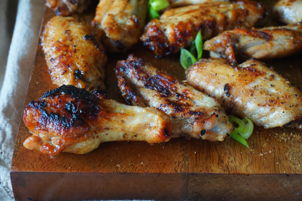 Grilled Old Bay Chicken Wings 
