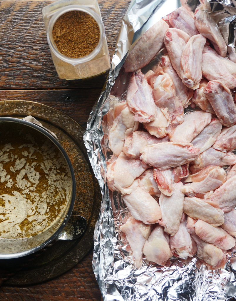 Grilled Old Bay Chicken Wings 