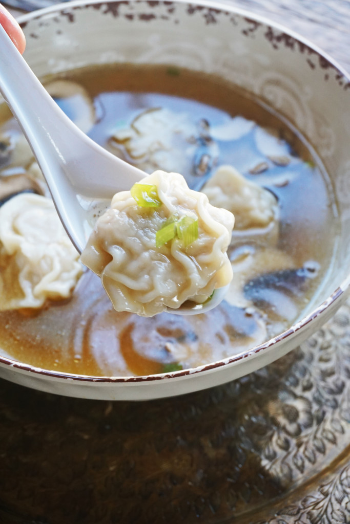 Homemade Wonton Soup 