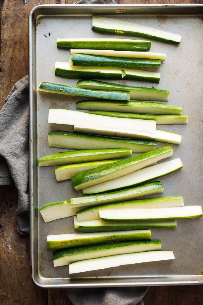  Crab Chip Crusted Zucchini Fries