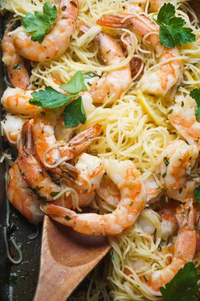 Roasted Shrimp Scampi (Two-in-One Recipes)