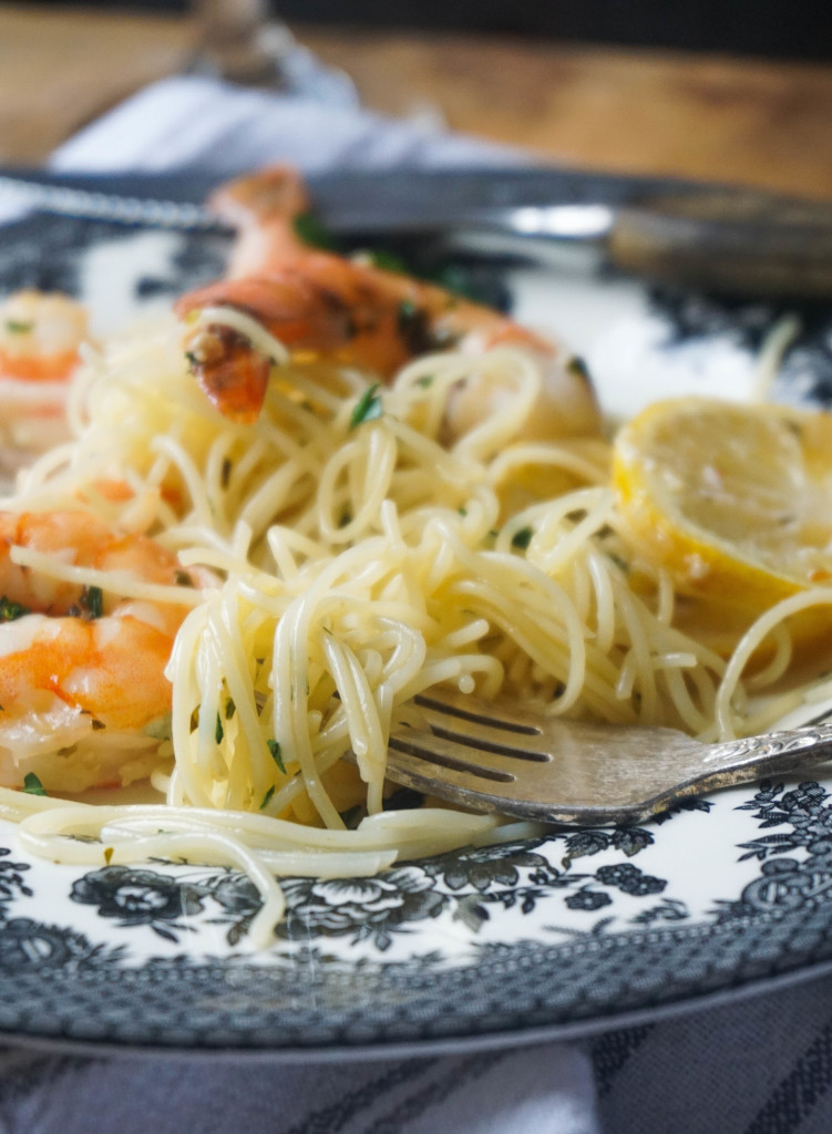 Roasted Shrimp Scampi (Two-in-One Recipes)