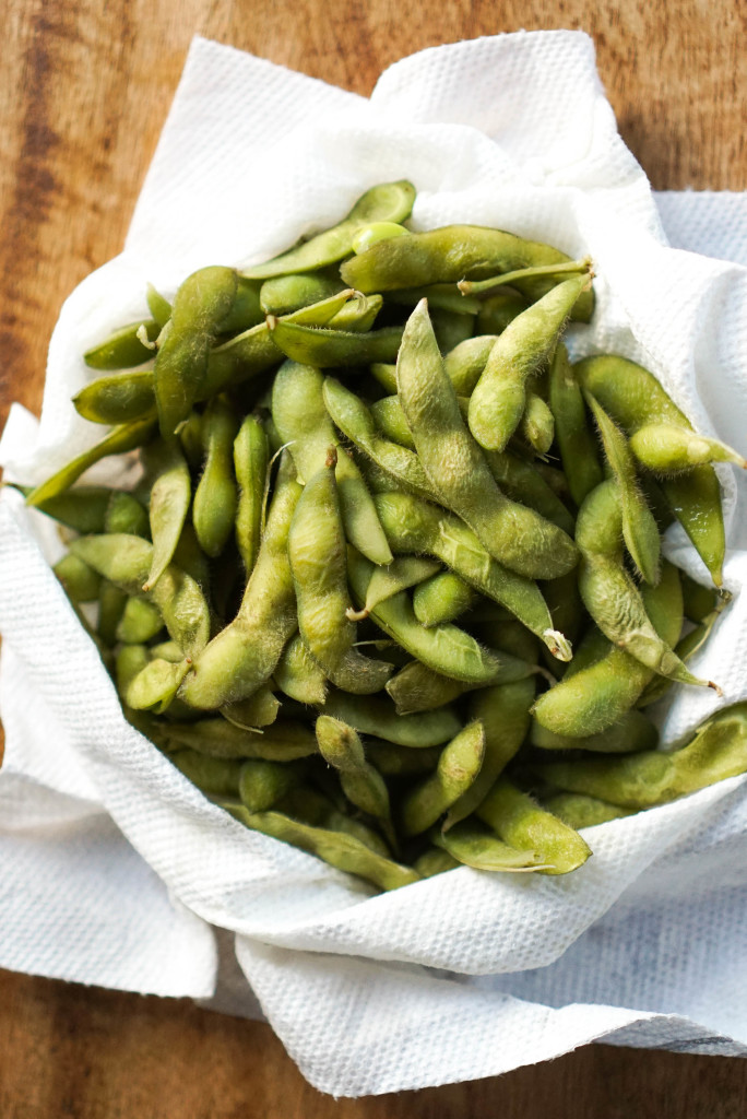 Blistered Edamame with Chili & Garlic