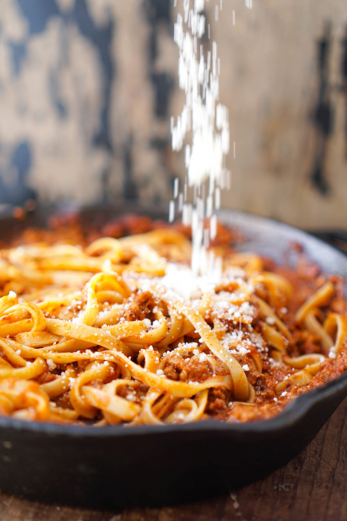 Fetuccine alla Bolognese