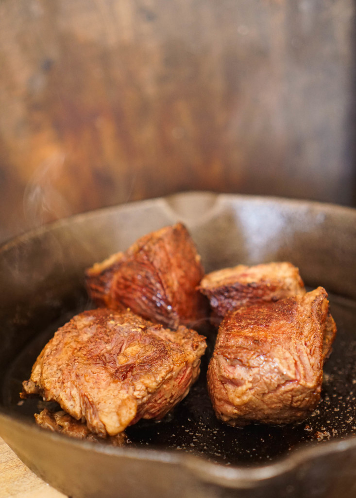 Cast Iron Skillet Braised Beef Short Ribs