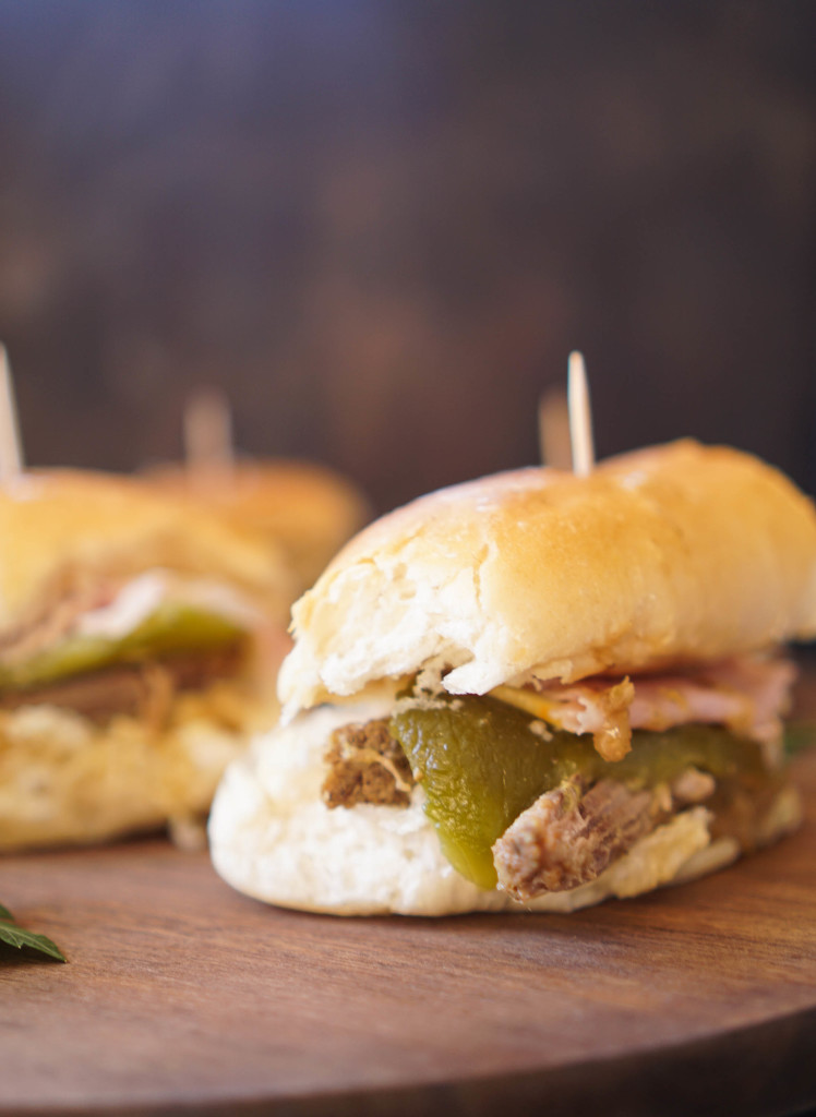 Colorado Cuban Sandwich with Green Chilies