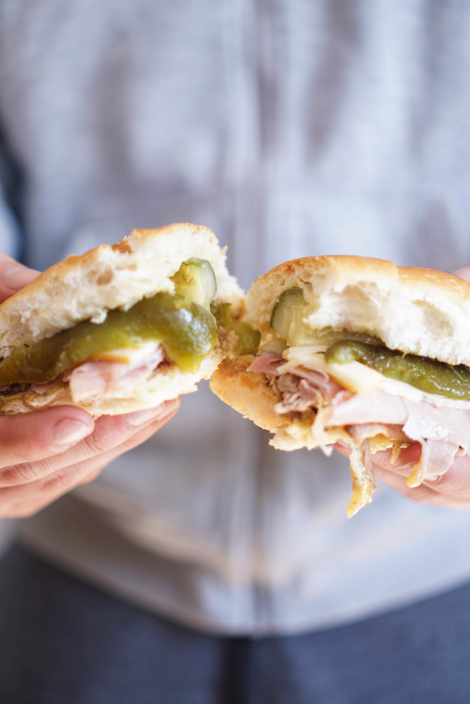 The Colorado Cuban Sandwich with Green Chilies