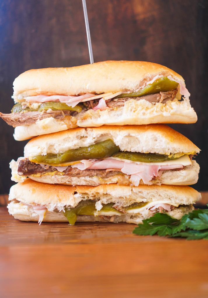 The Colorado Cuban Sandwich with Green Chilies