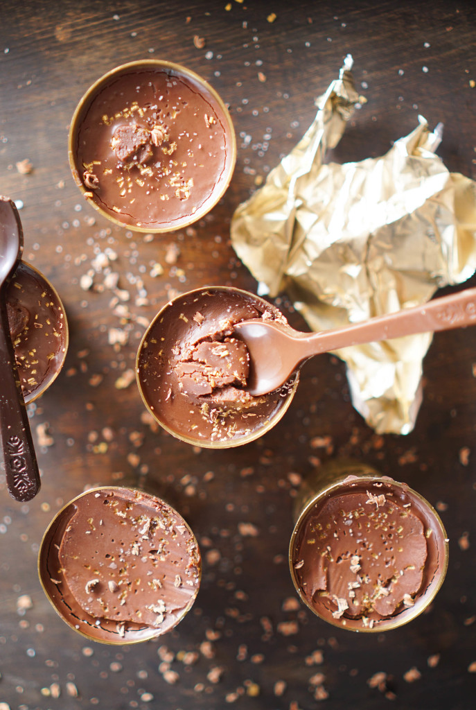 Chocolate Espresso Pots with Bailey's 