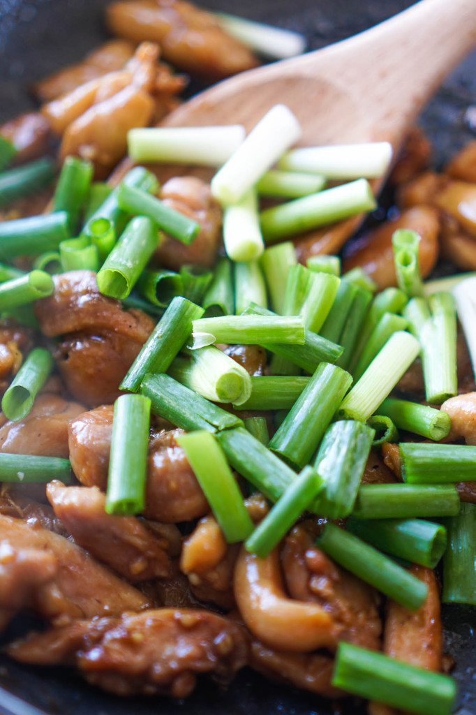 Chicken & Scallion Stir-Fry