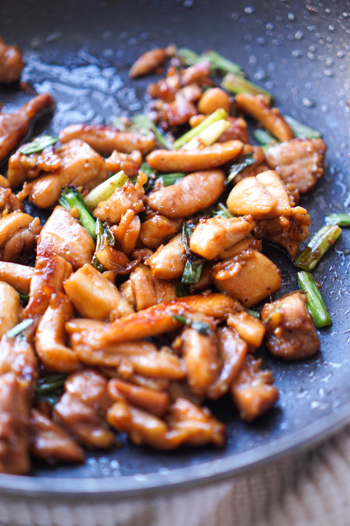 Chicken & Scallion Stir-Fry