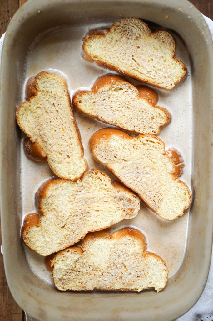 French Toast with Marmalade Whipped Cream