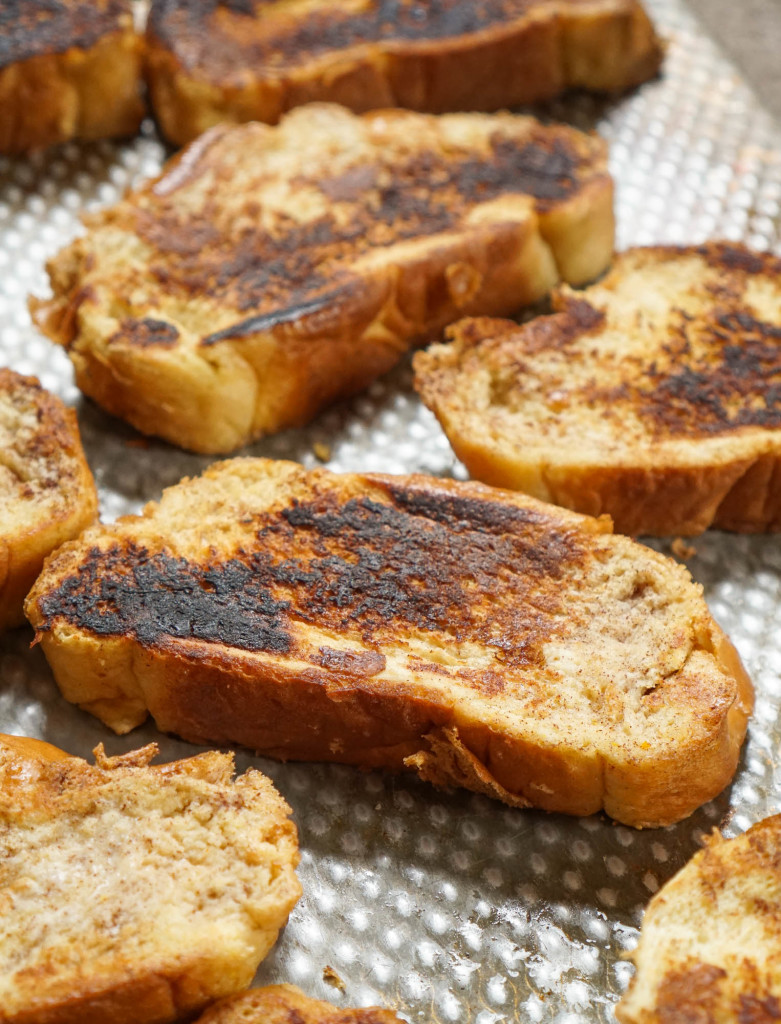 French Toast with Marmalade Whipped Cream