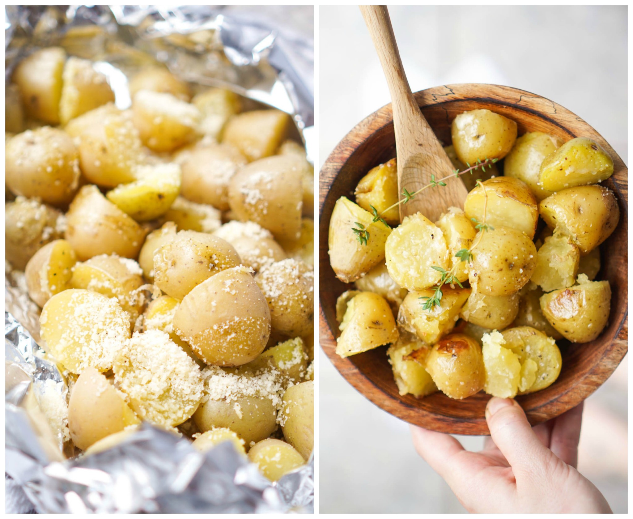 Parmesan Grilled Potatoes 