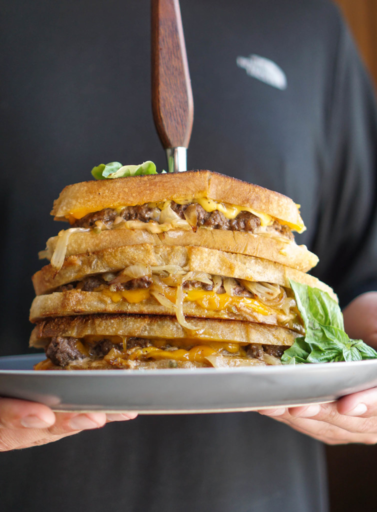 Patty Melt with Homemade Thousand Island