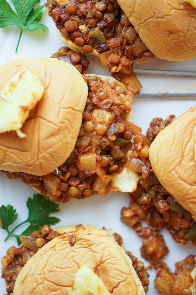 Hawaiian Vegan Sloppy Joe