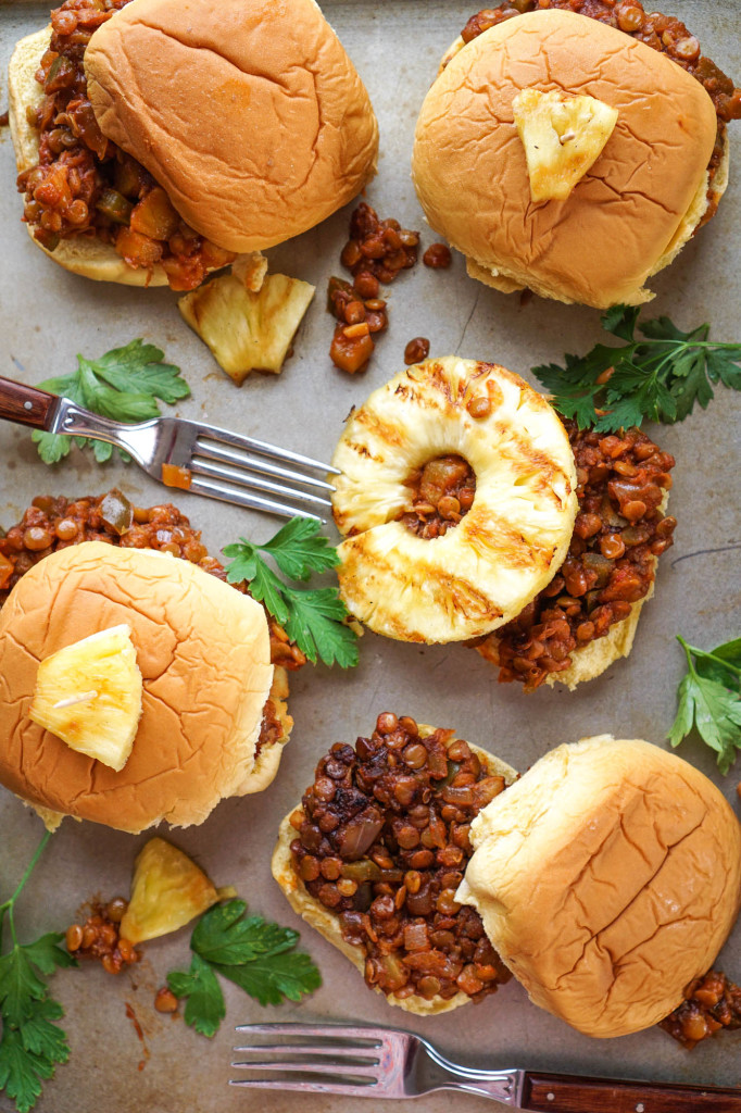 Hawaiian Vegan Sloppy Joe