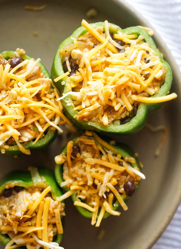 Chicken Fiesta Stuffed Peppers