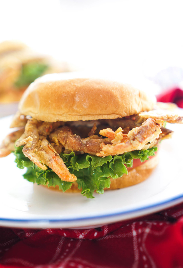 Crispy Soft Shell Crab Sandwich