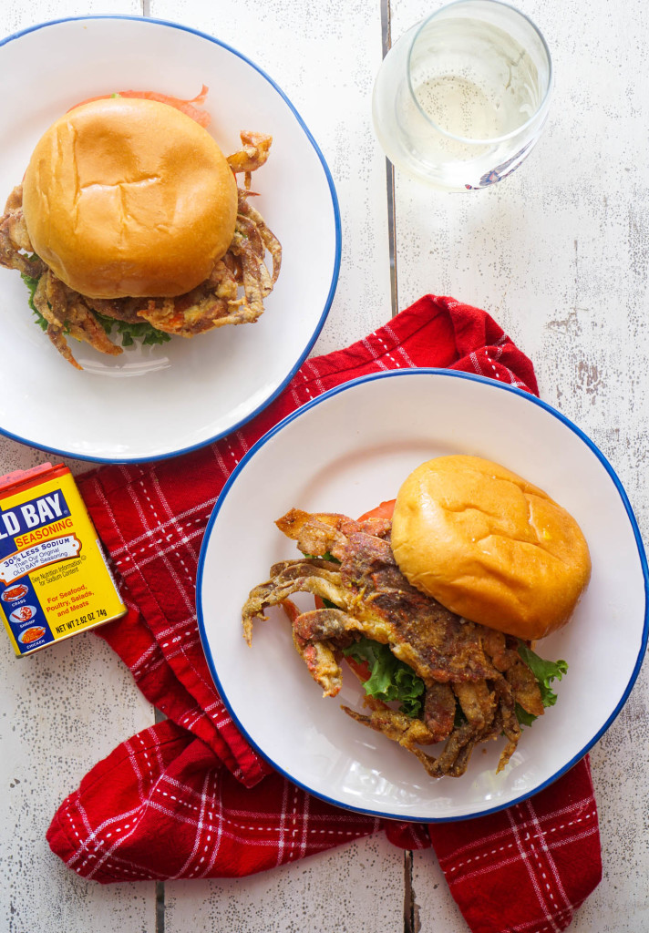 Crispy Soft Shell Crab Sandwich