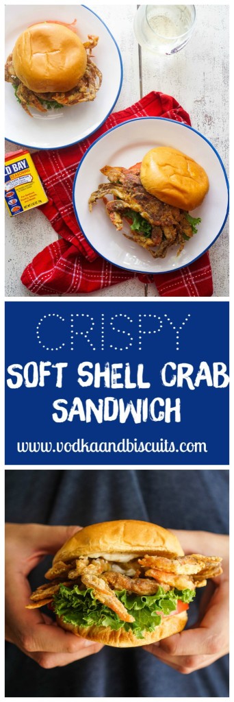 Crispy Soft Shell Crab Sandwich