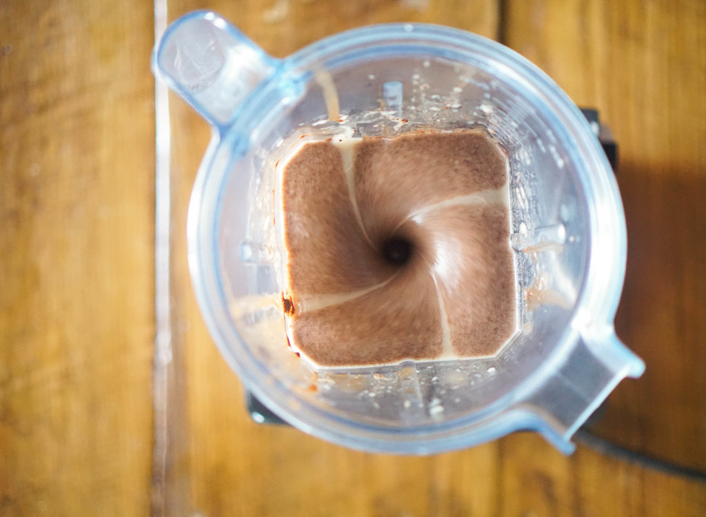 Almond Butter Chocolate Cup "Ice-Cream" (Vegan)