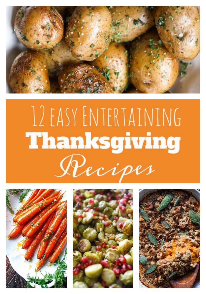 12 Easy Entertaining Thanksgiving Recipes l Vodka & Biscuits