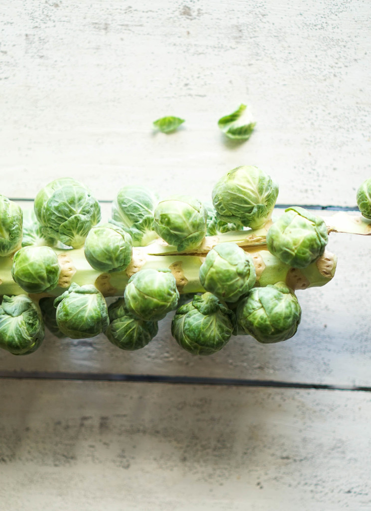 Roasted Brussels Sprouts with Pomegranate