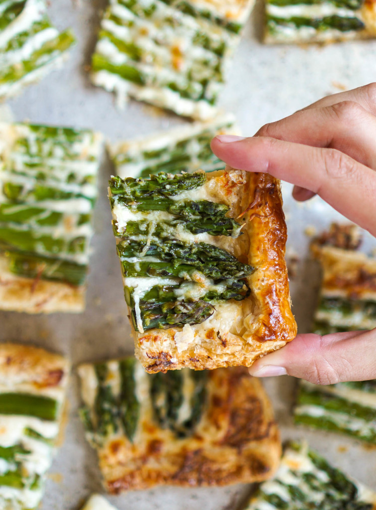 Asparagus Parmesan Tart