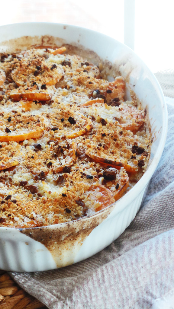 sSweet Potato & Apple Au Gratin