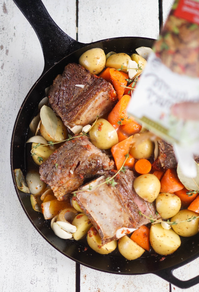 Skillet Beef Short Rib Pot Roast (Whole30)