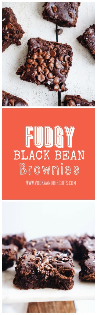 Fudgy Black Bean Brownies