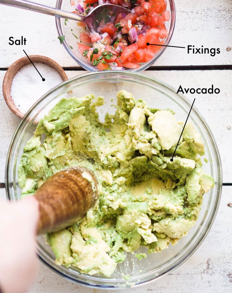 Avocado | Fixings | Salt |