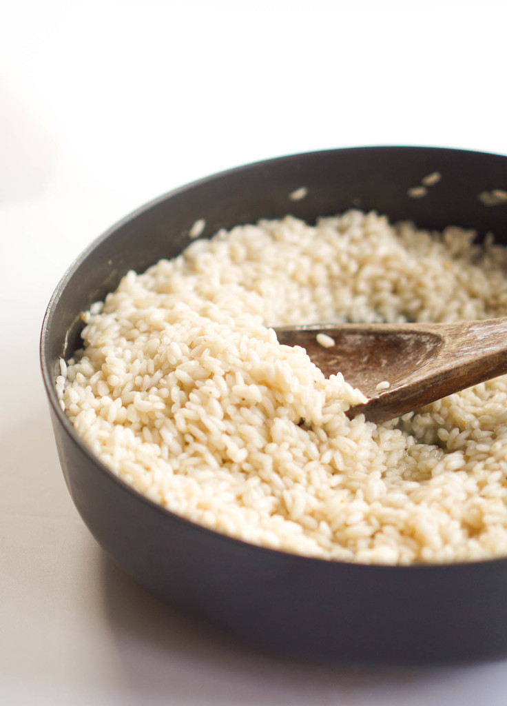 Roasted Chicken & Basil Balsamic Risotto