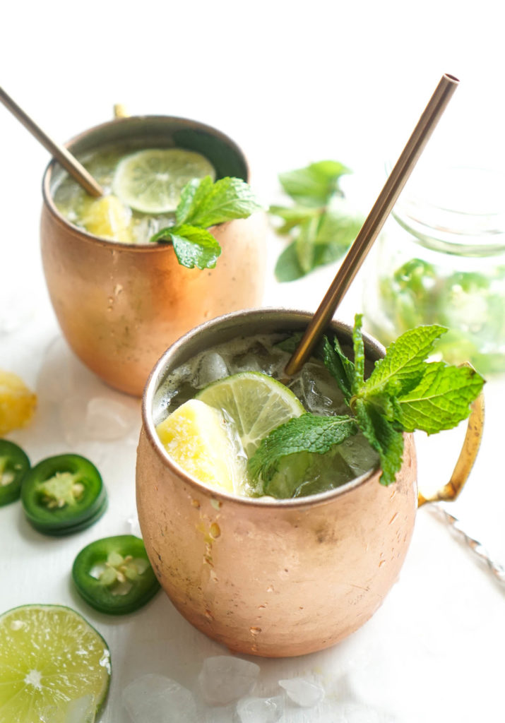 Zesty Moscow Mule Mocktail