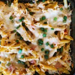 Light Buffalo Chicken Pasta