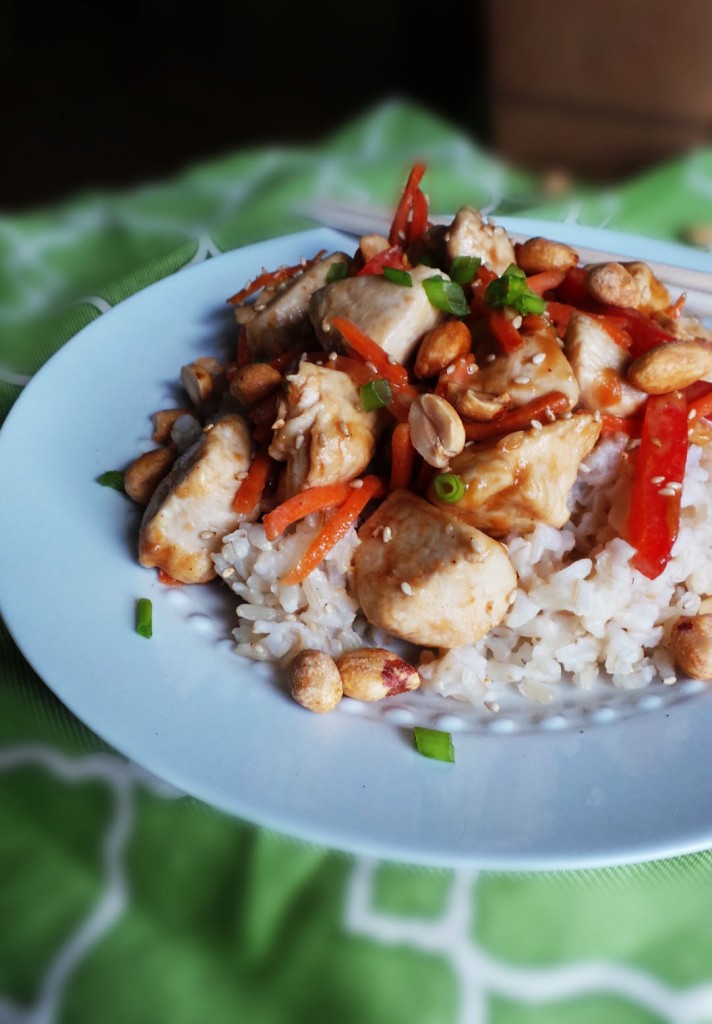 Thai Chicken Peanut Stir-fry