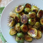 Lemon Rosemary Brussels Sprouts