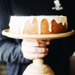 Orange Chiffon Cake with Orange Zest Icing