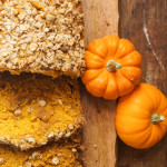 Pumpkin Bread with Toffee Streusel