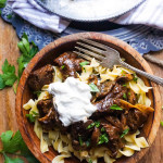 Pot Roast Stroganoff