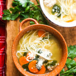 Feel-Good Turkey Meatball Soup