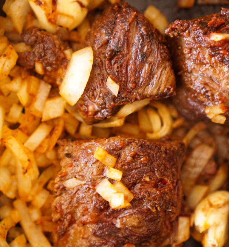 Cast Iron Skillet Braised Beef Short Ribs