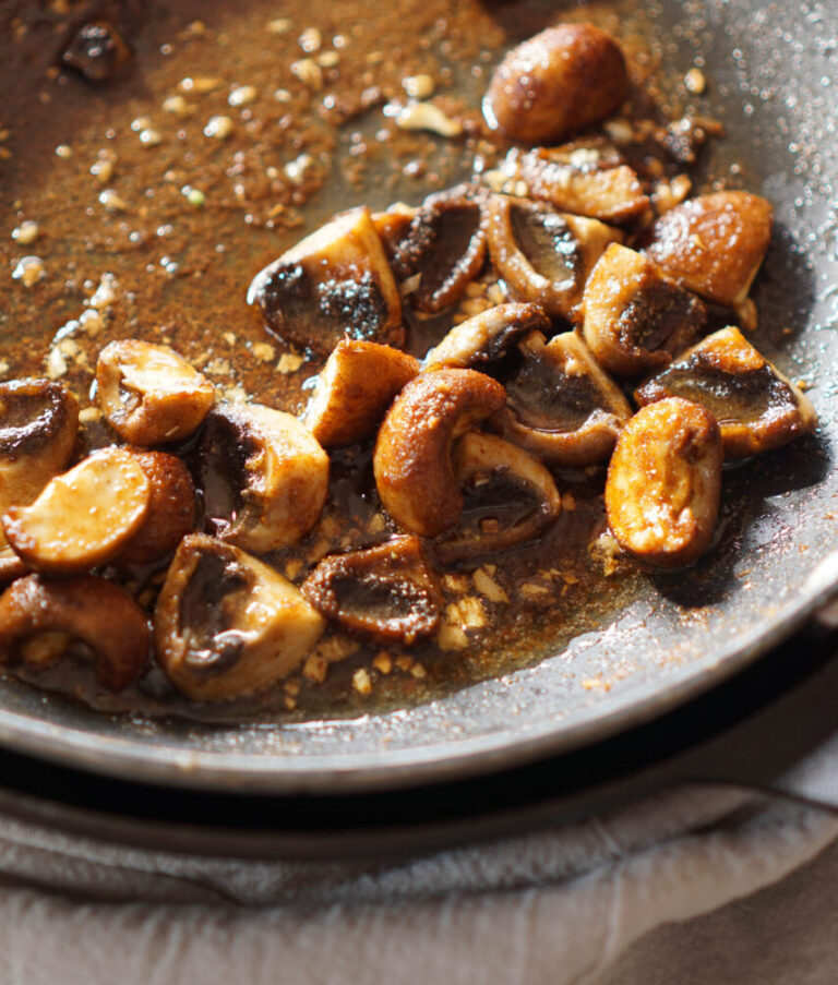 Chicken Marsala with Mushrooms & Asparagus