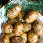 Dutch Oven Herbed Potatoes (No Peel, No Boil, No Bake!)